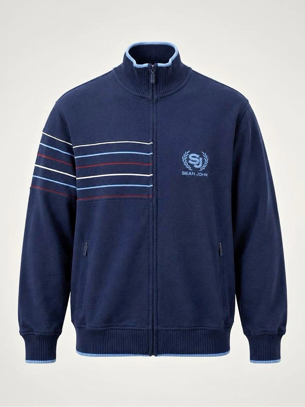 Sean John Men's Striped Track Jacket Size Medium